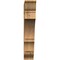 Ekena Millwork Balboa Traditional Rough Sawn Bracket, Western Red Cedar, 6"W x 34"D x 34"H BKT06X34X34BOA01RWR - alternate 3